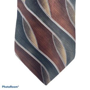 dino bassi Patterned 100% Silk Neck Tie